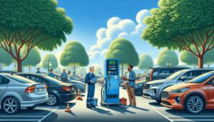 Emission test parking guide